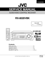 JVC RX-8020-RBK-Service-Manual